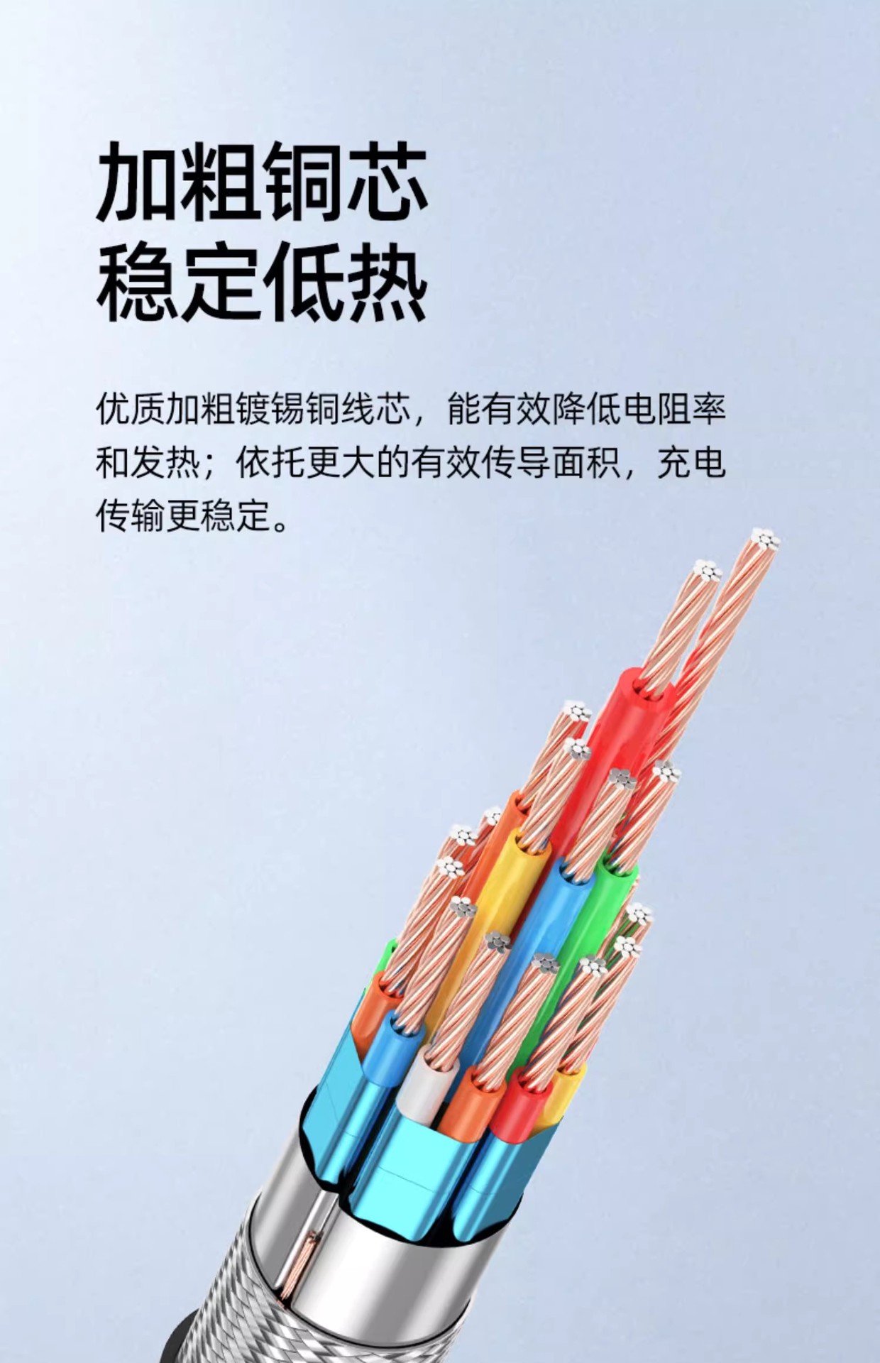 3-in-1-Datenkabel Schnellladung, 1-auf-3 Ladekabel-Set passend für OPPO Android Huawei Xiaomi Apple Mobiltelefone