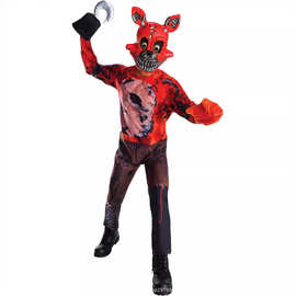 跨境儿童演出服 节日派对 狐狸海盗服装cosplay派对造型服系列