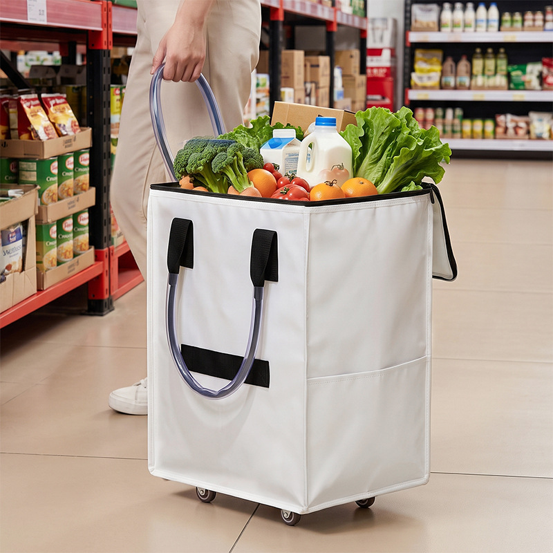 Manufacturer's In-Stock Outdoor Ultra-Lightweight Folding Cart for Grocery Shopping, Small Pull Cart, Small Push Cart
