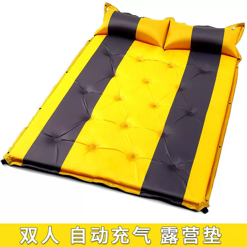 Automatic inflatable tent for camping, mattress at lunchtime, increased thickness