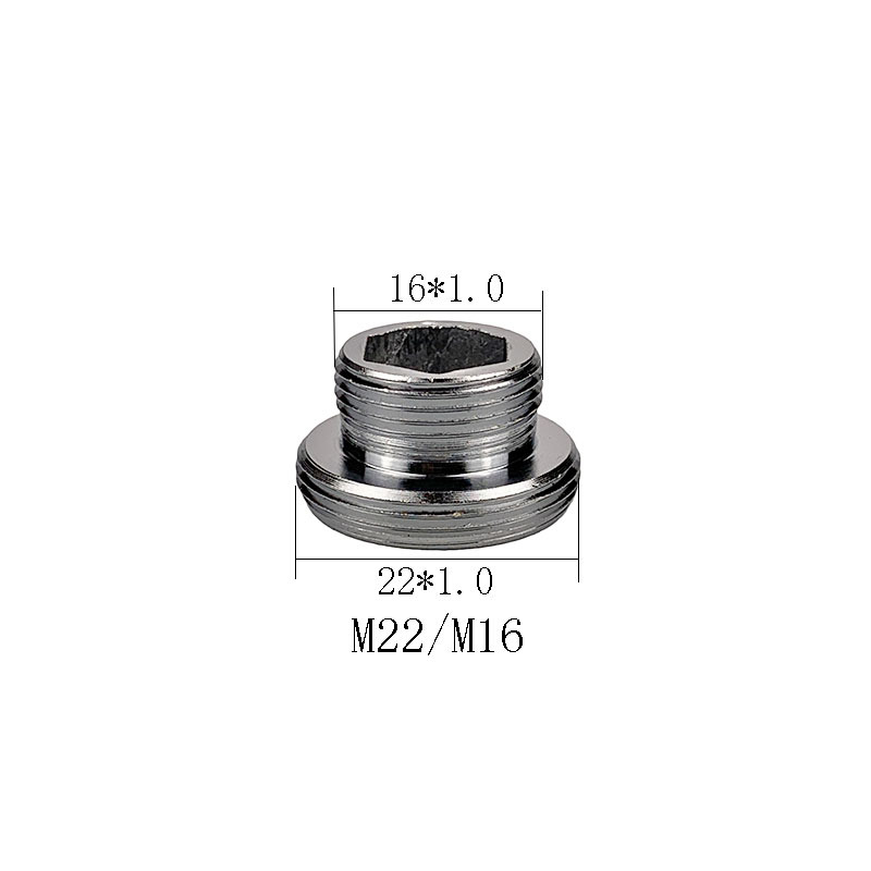 Adaptador purificador de agua de grifo Boquilla DE AGUA Bubbler 22 boquilla fina 4 puntos cabezal de ducha de dientes gruesos Alambre de alineación reductora 24 cobre