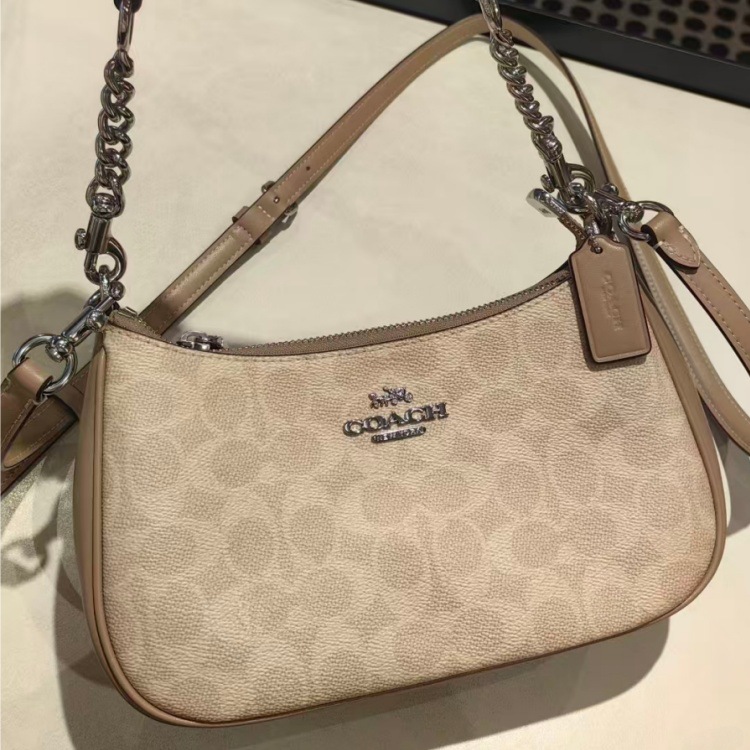 Kojia Ole2025 nuevo tipo teri25 bolsas axilales clásicas de moda de un solo hombro bolsas de media luna de mano