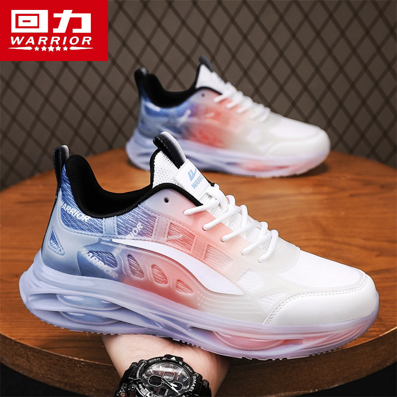 Rebound Air-Cushioned Men's Shoes 2026 New Gradient Casual Trendy Shoes Youth Basketball Shock-Absorbing Soft-Soled Running Sports Shoes Rebound Air-Cushioned Men's Shoes 2026 New Gradient Casual Trendy Shoes Youth Basketball Shock-Absorbing Soft-Soled Running Sports Shoes