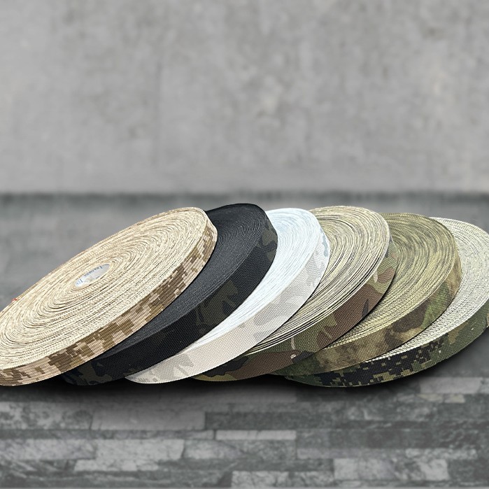 MC infrarrojos camuflaje correa de tejido todo tipo de camuflaje impresión de dibujos animados eslingas de nylon