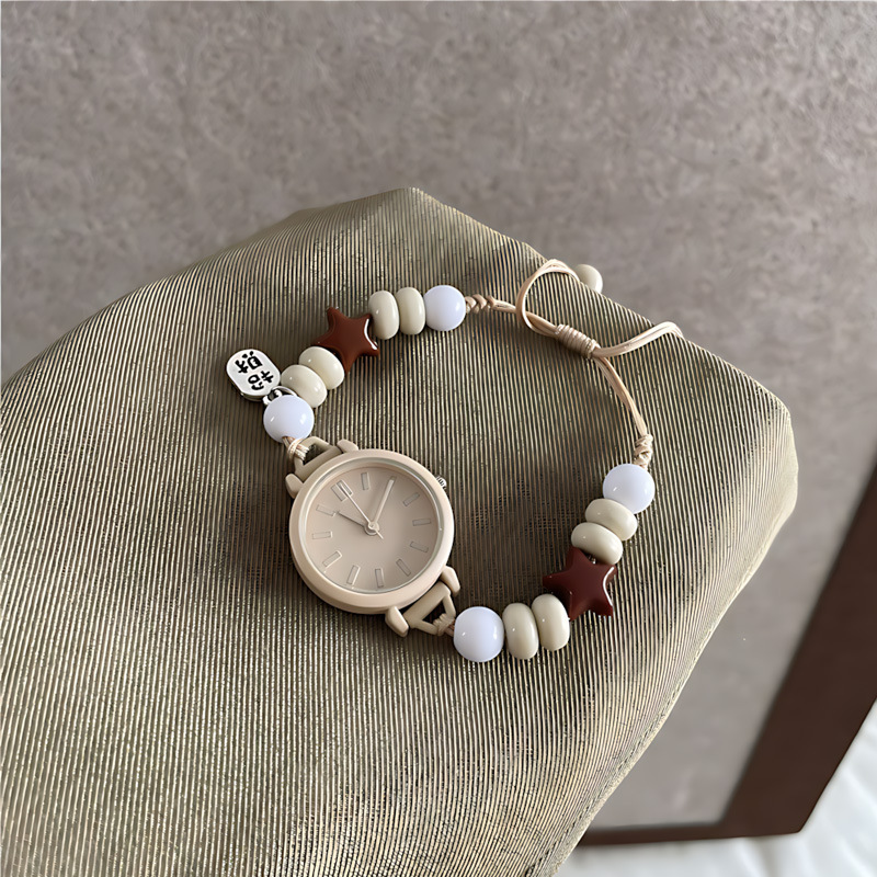 High-Quality Bracelet, Silent, Suitable for Students and Civil Service Exams, Simple Quartz Watch for Men and Women in Middle and High School, Model 063