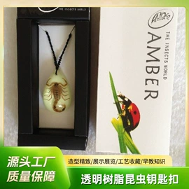 树脂工艺品;标本;钥匙扣及钥匙扣配件