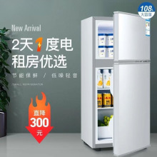 双门冰箱1小冰箱家用小型出租房家用2宿舍办公室立式冷藏冷冻节能