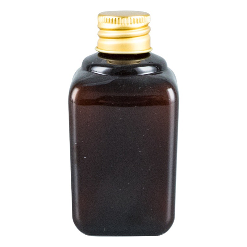 Venta al por mayor 80ml botella de plástico cubierta de aluminio con tapón interior embalaje cosmético loción desinfectante de rocío puro sub-embalaje botella vacía para mascotas