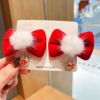 Children's hair accessory, Hanfu, red hairgrip