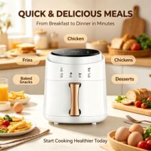 跨境8L可视空气炸锅家用多功能大容量无油全自动电炸锅Airfryer