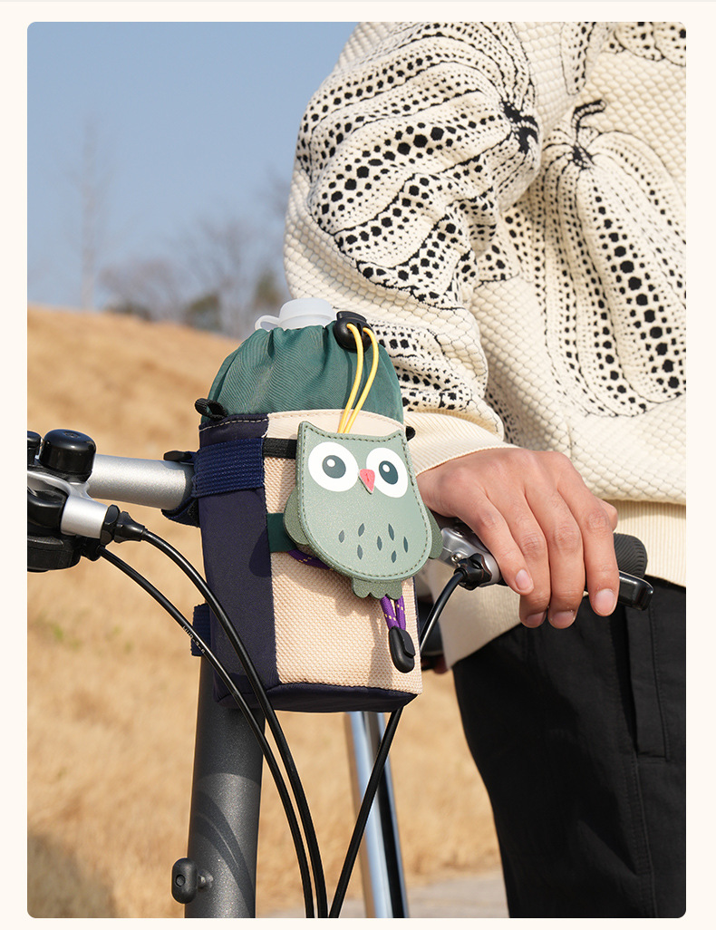 子供も使える自転車バッグ