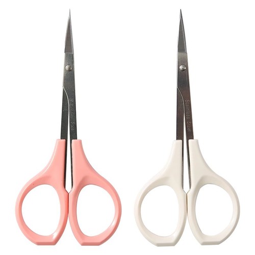 Tattoo small scissors for makeup artists special false eyelashes for women to trim eyebrows and curled heads Shuangling eye stickers elbow beauty scissors