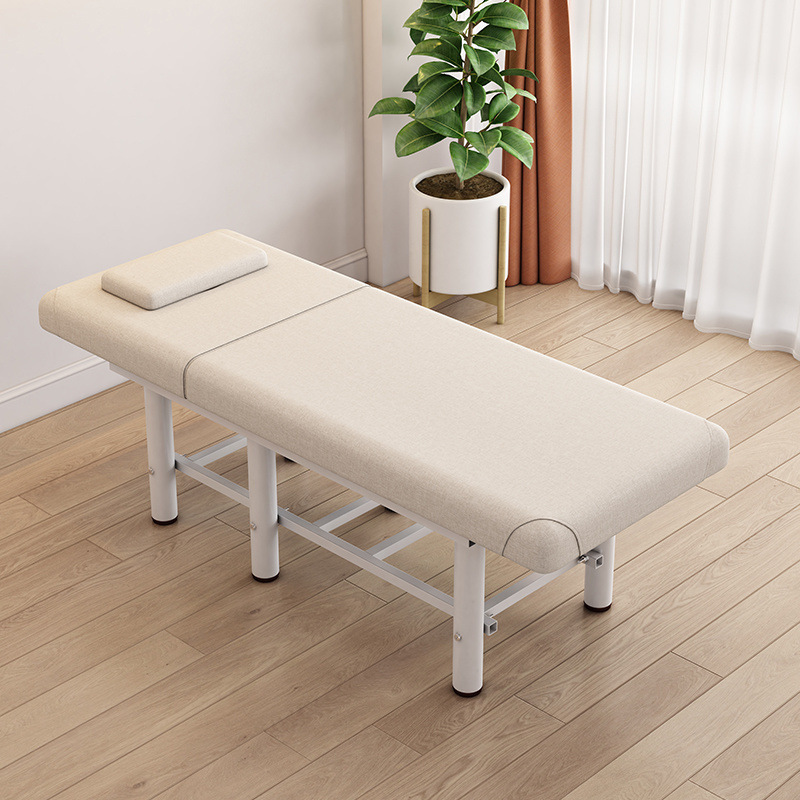 Fábrica directa cama de belleza salón de belleza camas de masaje térmico camas de moxibustión caseras camas de pestañas camas bordadas camas de masaje image 16