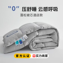 零压力太空被加厚保暖学生宿舍被子春秋羽丝绒冬被单双人家用被芯