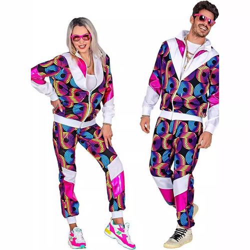 New Arrival European & American Retro 1970s Hip-Hop Rock Music Opera Costume – Men's Halloween Stage Performance Outfit