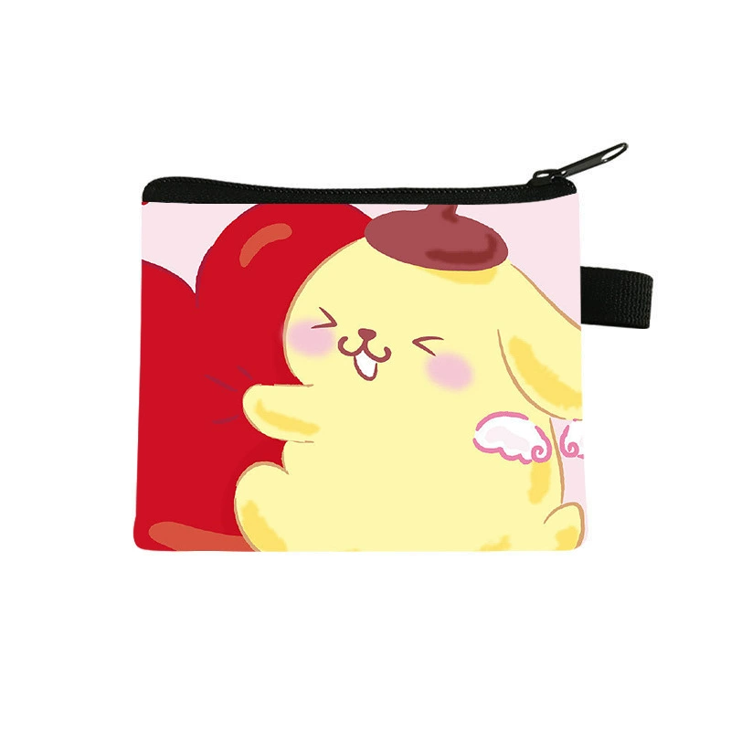 Capacious wallet, card holder, cute organizer bag, high-quality style