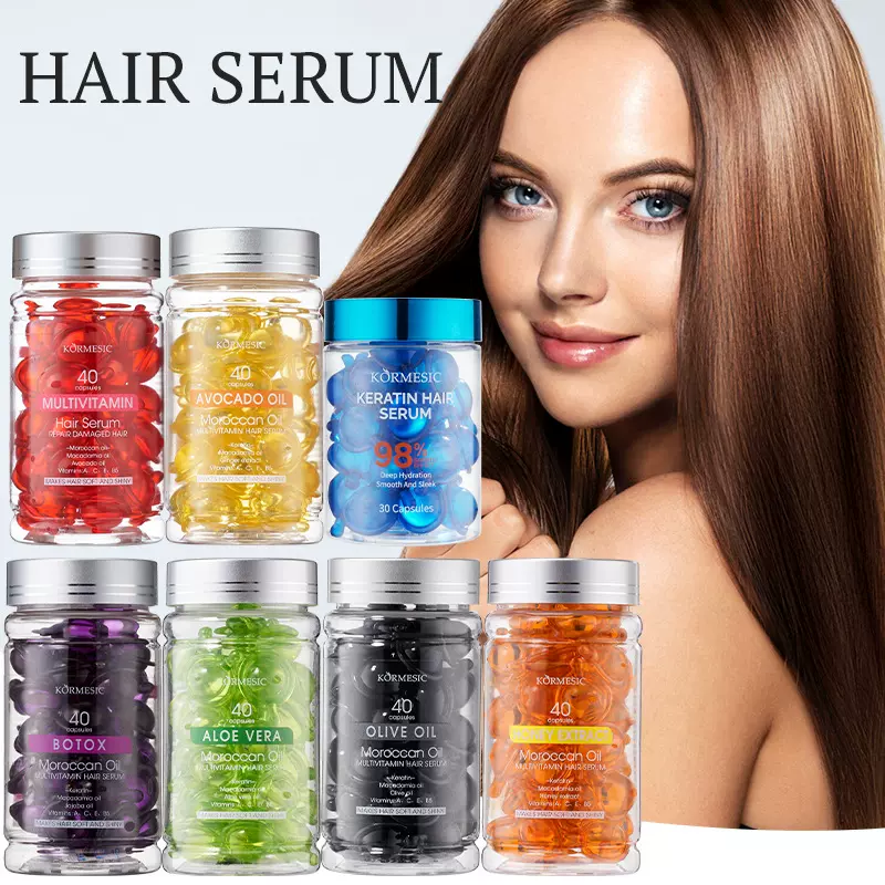 KORMESIC多重维生素跨境护发精油hair serum头发护理外贸厂家批发