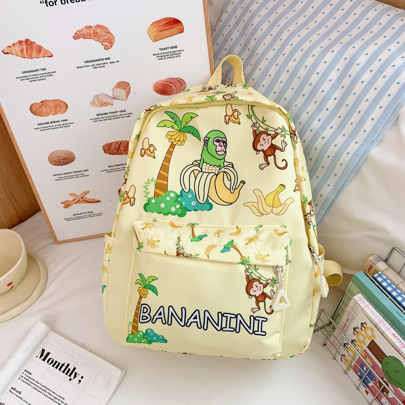 Jardín de infantes mochila de dibujos animados lindo gran capacidad mochila para niños y niñas nueva moda de mochila infantil transfronteriza
