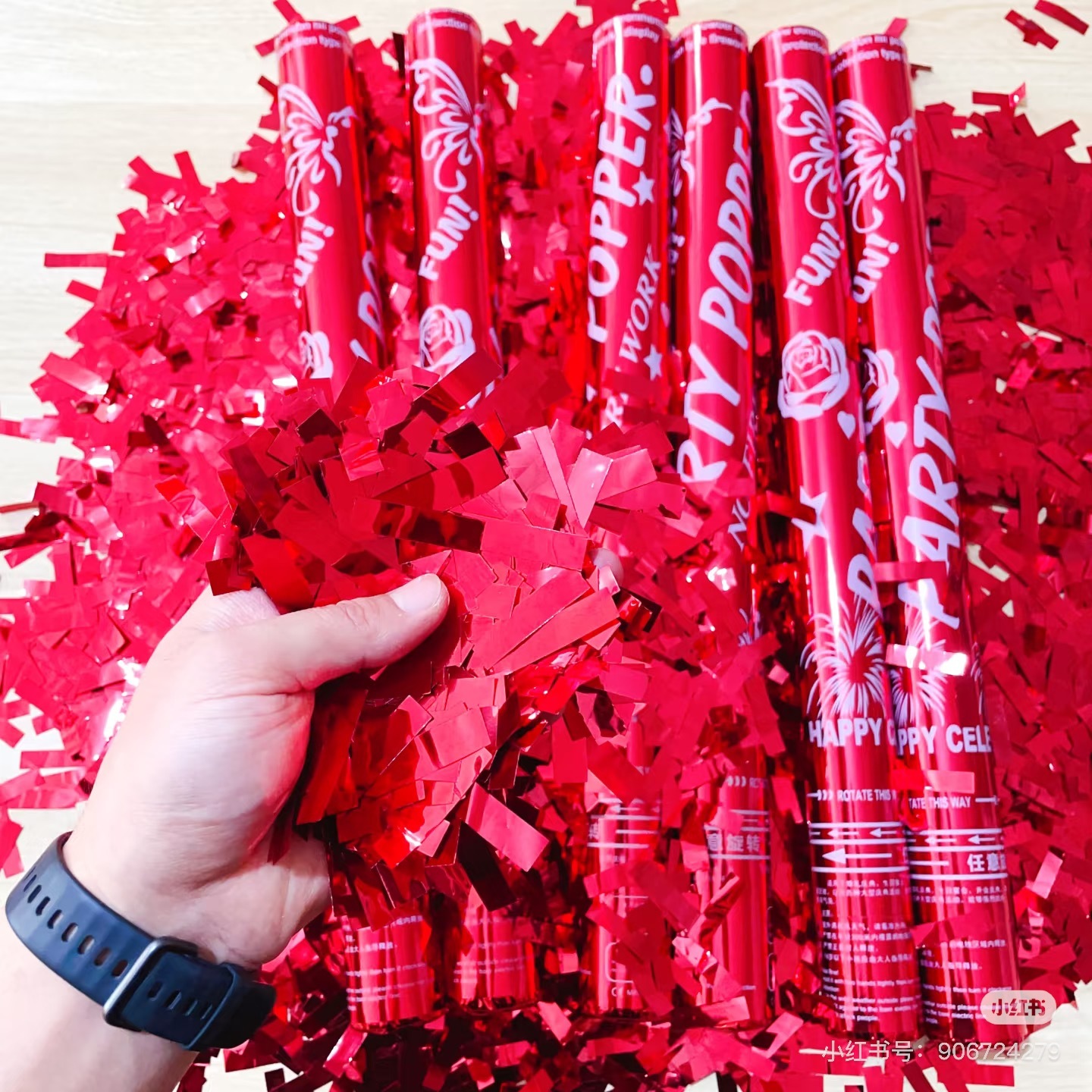 [추가량] 60형 레드 글리터(1개당 50g 충전)