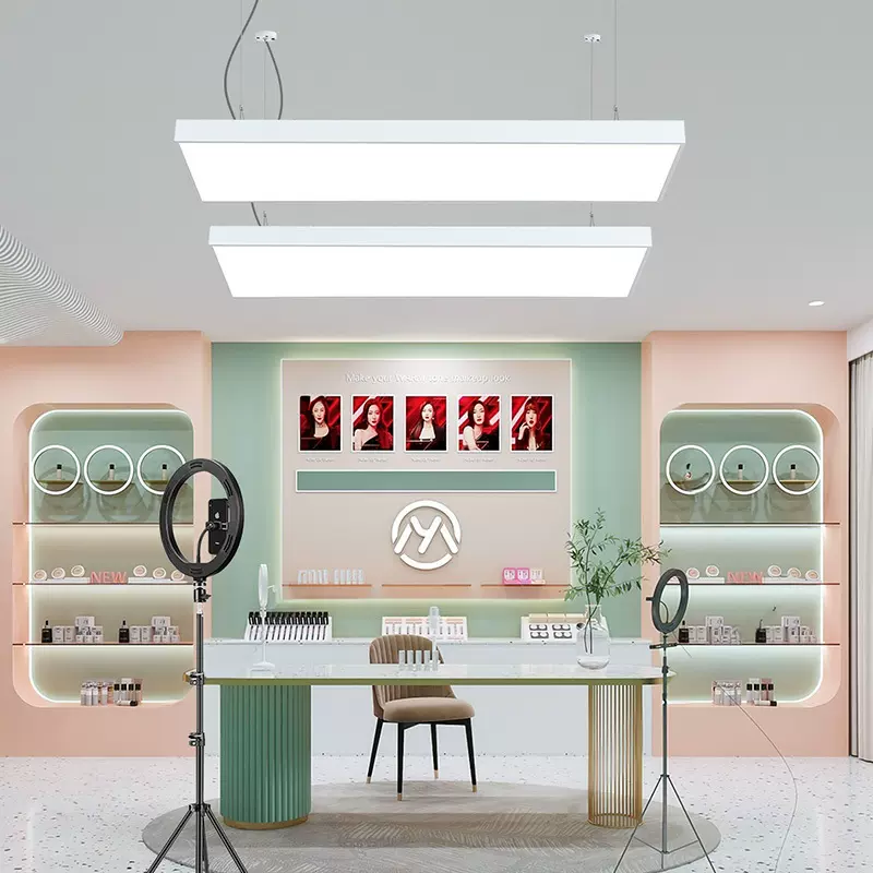 直播间专用顶灯服装店吸顶灯主播环境灯光补光灯平板吊灯
