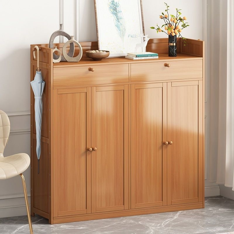 Shoe Cabinet for Home Entrance, Multi-Layer Simple Shoe Rack, Large Capacity Storage Solution, Space-Saving, Multifunctional, Suitable for Rental Apartments
