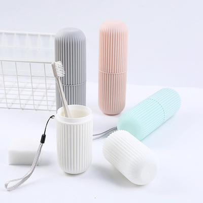 Simplicity travel Wash cup portable toothbrush storage box multi-function Brush teeth glass Teeth with box Cups suit