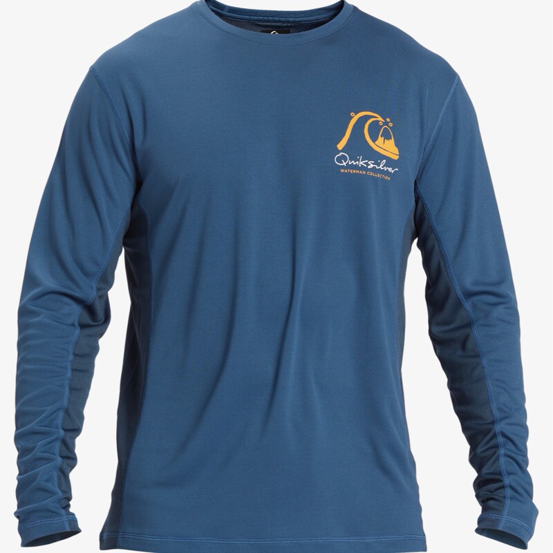 Cross-Border Quiksilver Wetsuit Long-Sleeved Swimsuit Sun Protection Clothing Summer Professional Surfing Clothing T-Shirt Quick-Drying and Breathable