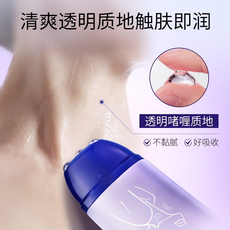 Colágeno Hexagon Peptídeo de la flor superior, estiramiento de belleza, cuidado de cuello de bolas hidratante, alivio de las líneas de cuello image 4