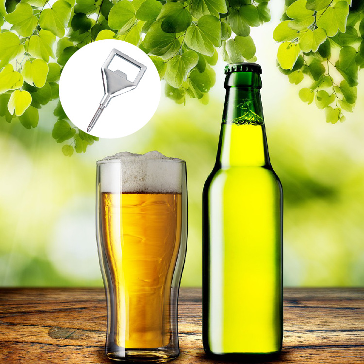 Directo de fábrica bricolaje cerveza abridor de botellas de vino regalo de boda