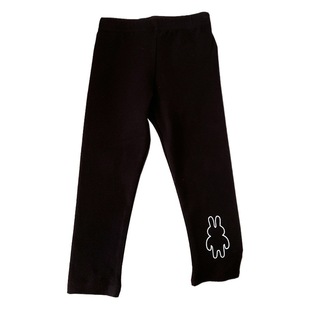 Girls' Slim-fit Leggings Spring and Autumn Thickened Children's Cartoon Printed Leggings Baby Girls' Outer Wear Pants