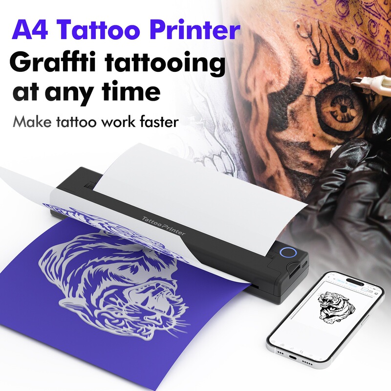 Tattoo Transfer Machine, Line Drawing Printer, Tattoo Pattern Copier, Hand-Drawn Tattoo Transfer Paper