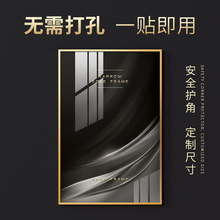 铝合金定制相框空框大尺寸画框挂墙海报框diy装裱框架极简现代