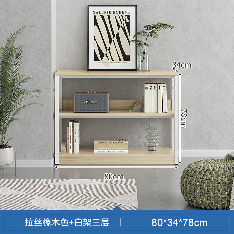 Estante de almacenamiento doméstico multicapa de pie estante de exhibición gabinete de almacenamiento sub-estante estantería decorativa estantería