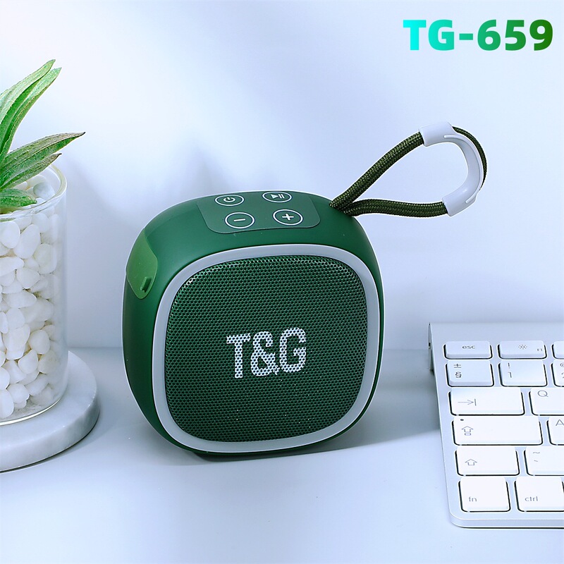 クロスボーダー TG659 ワイヤレス Bluetooth スピーカーポータブル屋外ポータブルミニスピーカーカード Bluetooth スピーカー|undefined
