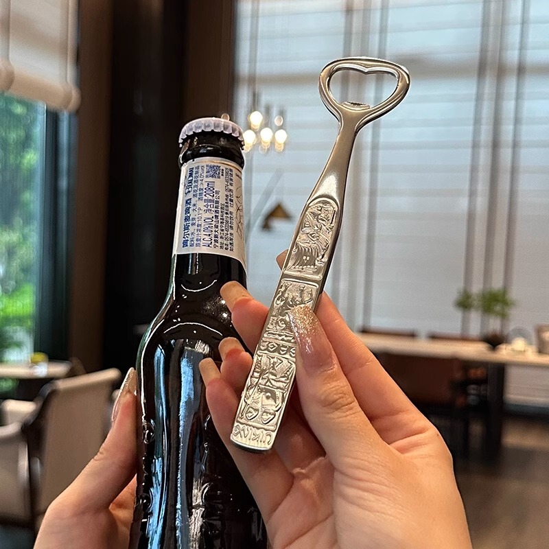 森夫304ステンレス製ビール栓抜き、北欧風インスタイル栓抜き、軽量高級栓抜き、磁気式携帯栓抜き|undefined