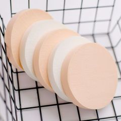 天然乳胶圆扑小号圆形化妆工具粉底液粉饼影楼化妆师一次性用批发