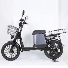 20寸电动车外卖自行车助力车锂电哈雷油刹出口外贸载重王48V500W