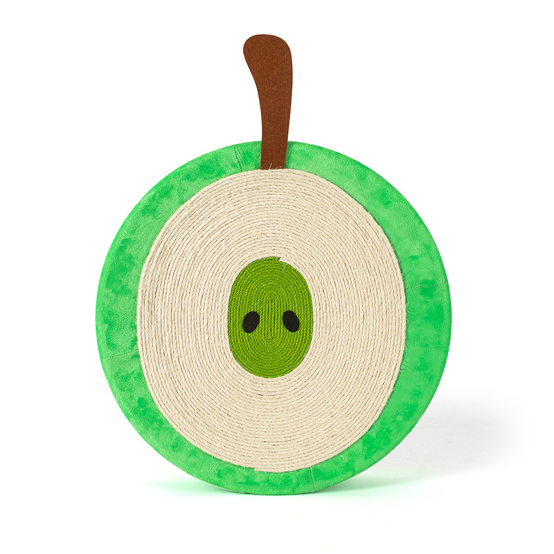 Sisal gato tablero del rasguño nido redondo resistente al desgaste no caspa gato garra tablero gato nido integrado gran garra de gato juguete de molienda al por mayor