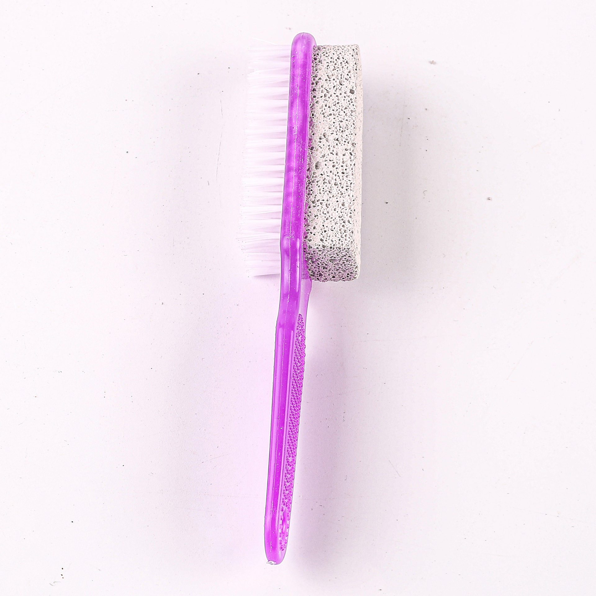 Piedra de molienda con cepillo de uñas para exfoliación y cuidado de pies, herramienta de belleza profesional Amazon