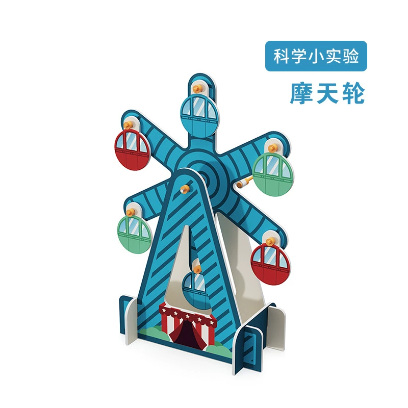 Набор для сборки колеса обозрения своими руками: материалы для домашних изобретений, научных экспериментов и учебных пособий по сборке.