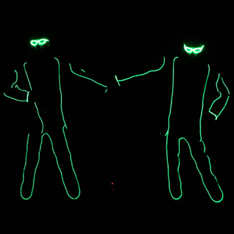 Escenario led ropa luminosa simple espectáculo de talentos ropa de actuación fluorescente bar luminoso espectáculo de discoteca accesorios de actuación