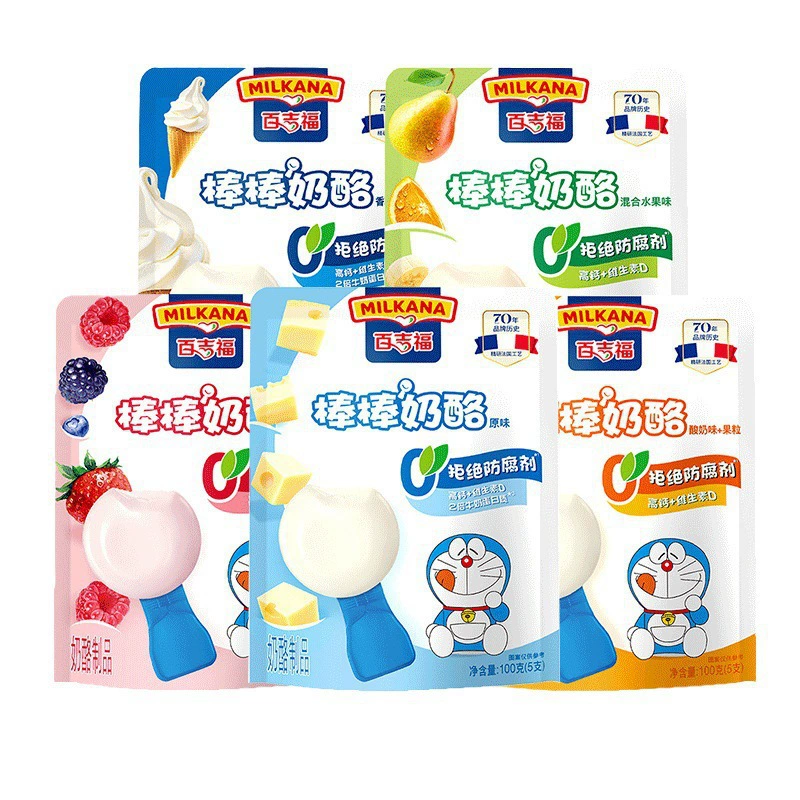 Backgiff Bang Сыр Палочка для детей Сыр Сыр Палочка 100 г Закуски с высоким содержанием кальция Сыра Фрукты 5 палочек