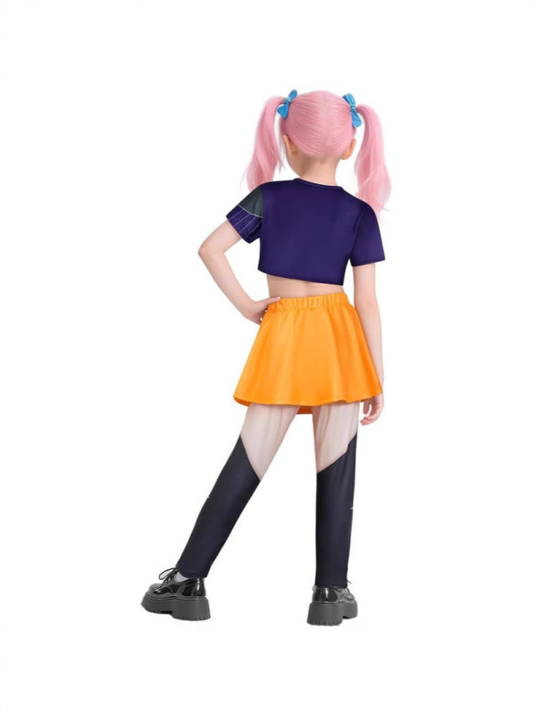 新款跨境K-POP猎魔女团cos服鲁米佐依米拉恶魔猎人万圣节演出服装|undefined