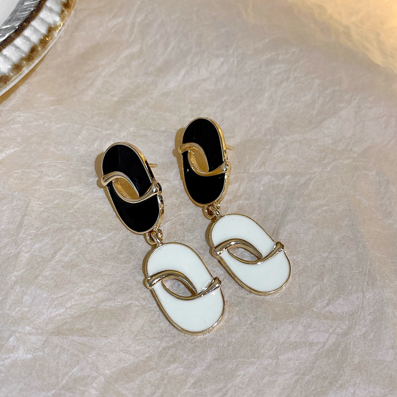 Drop Earrings Classification 1 Pair Quantity 1 Pair Classic Style Heart Shape Inlay Alloy Drop Earrings