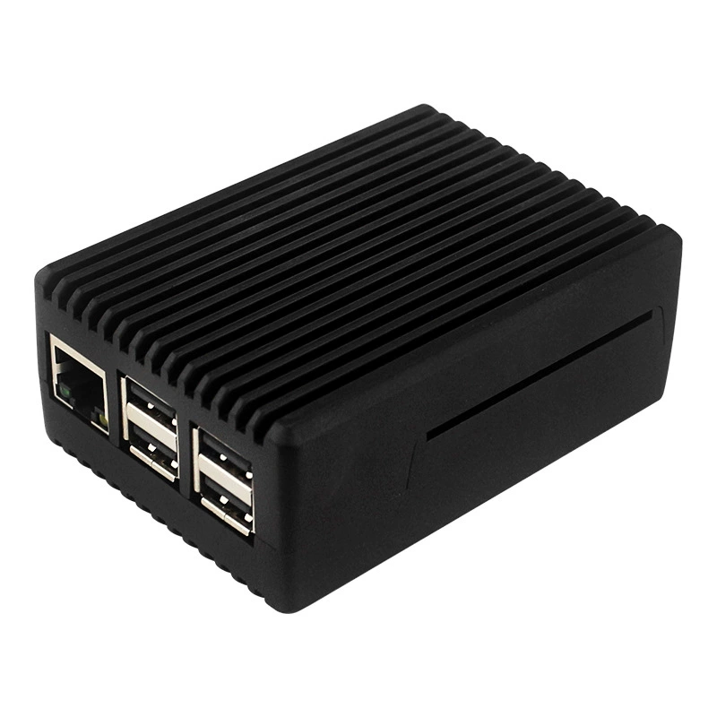 Корпус из алюминиевого сплава типа Raspberry Pi 3 - поколение B+ для Raspberry Pi 3B/3B+ охлаждающая защита корпус коробка