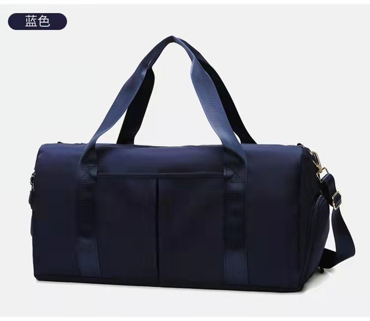 Bolsa de viaje bolsa de yoga deportiva de separación húmeda y seca bolsa de fitness 2024 bolsa de viaje de corta distancia de gran capacidad LOGO de entrenamiento al por mayor