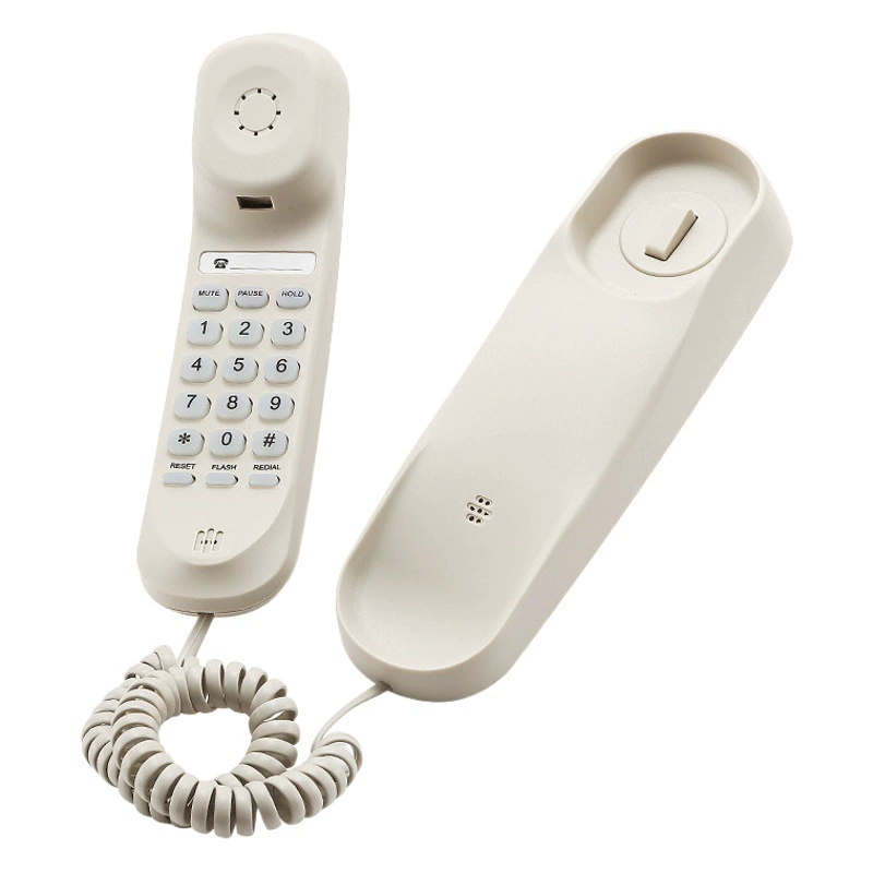 Бесплатная доставка телефон настенный небольшой добавочный домашний стационарный телефон подвесной настенный номер спальня отель подвесной