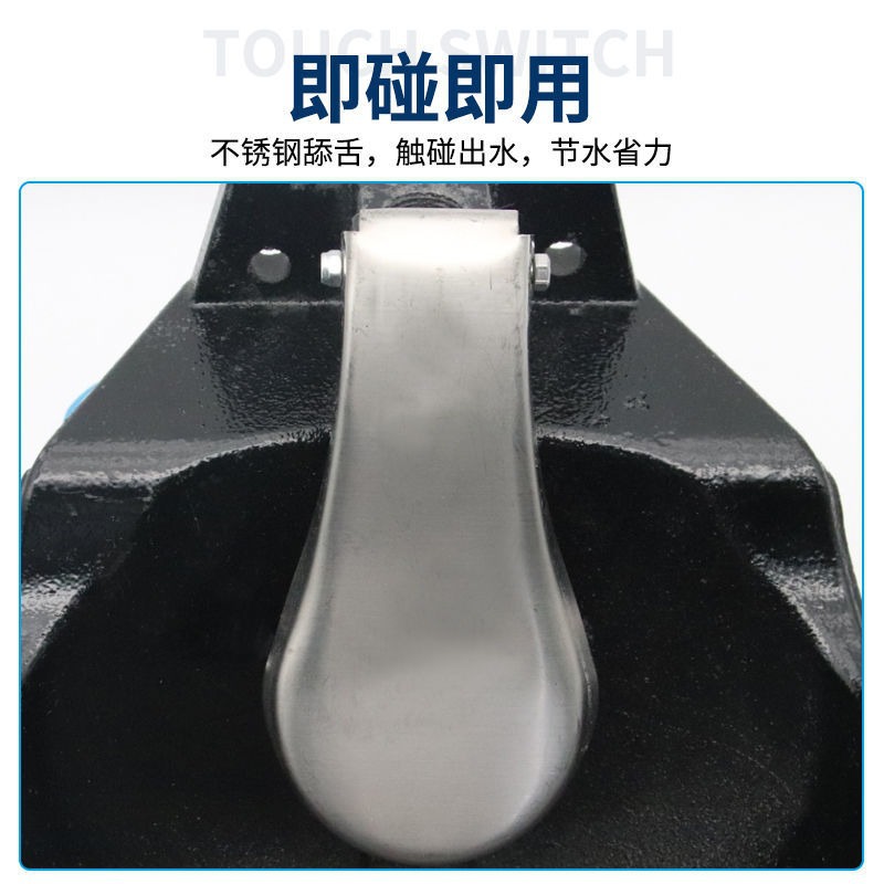 Vaca bebiendo tazón de hierro fundido espesado extra grande vaca caballo burro agua alimentación Válvula de cobre automático dispensador de agua potable tazón de agua potable