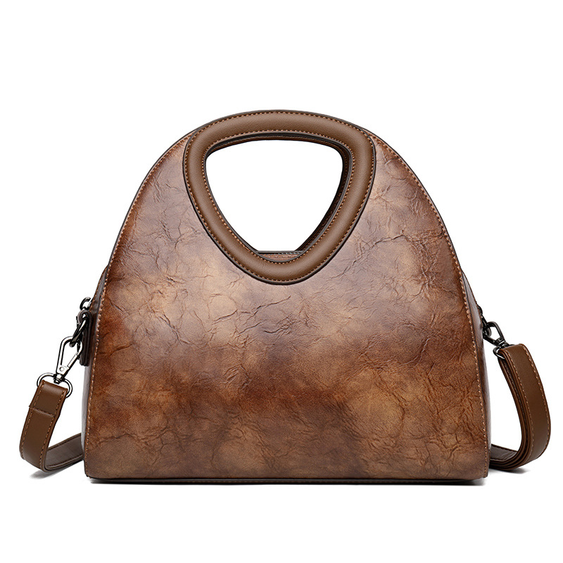 Bolso de las mujeres 2023 nuevo bolso retro europeo y americano nicho diseño Moda gran capacidad bolsa de mensajero