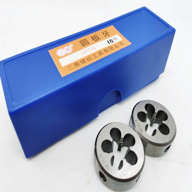 Резьбовая круглая матрица из легированной инструментальной стали, конусная трубная матрица G-ZG-Z -RC- PT-NPT-R, производитель, оптовая продажа